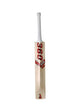 EM 360 Bold Kashmir Willow Cricket Bat, handle close-up