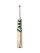 EM 360 Bull Ring Kashmir Willow Cricket Bat, handle close-up