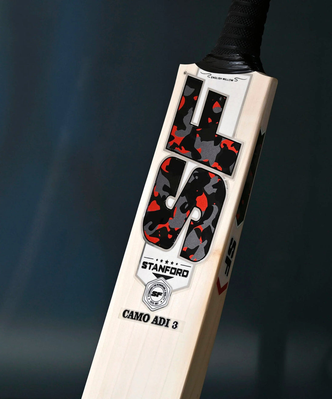 SF Camo ADI 3 English Willow Cricket Bat detail