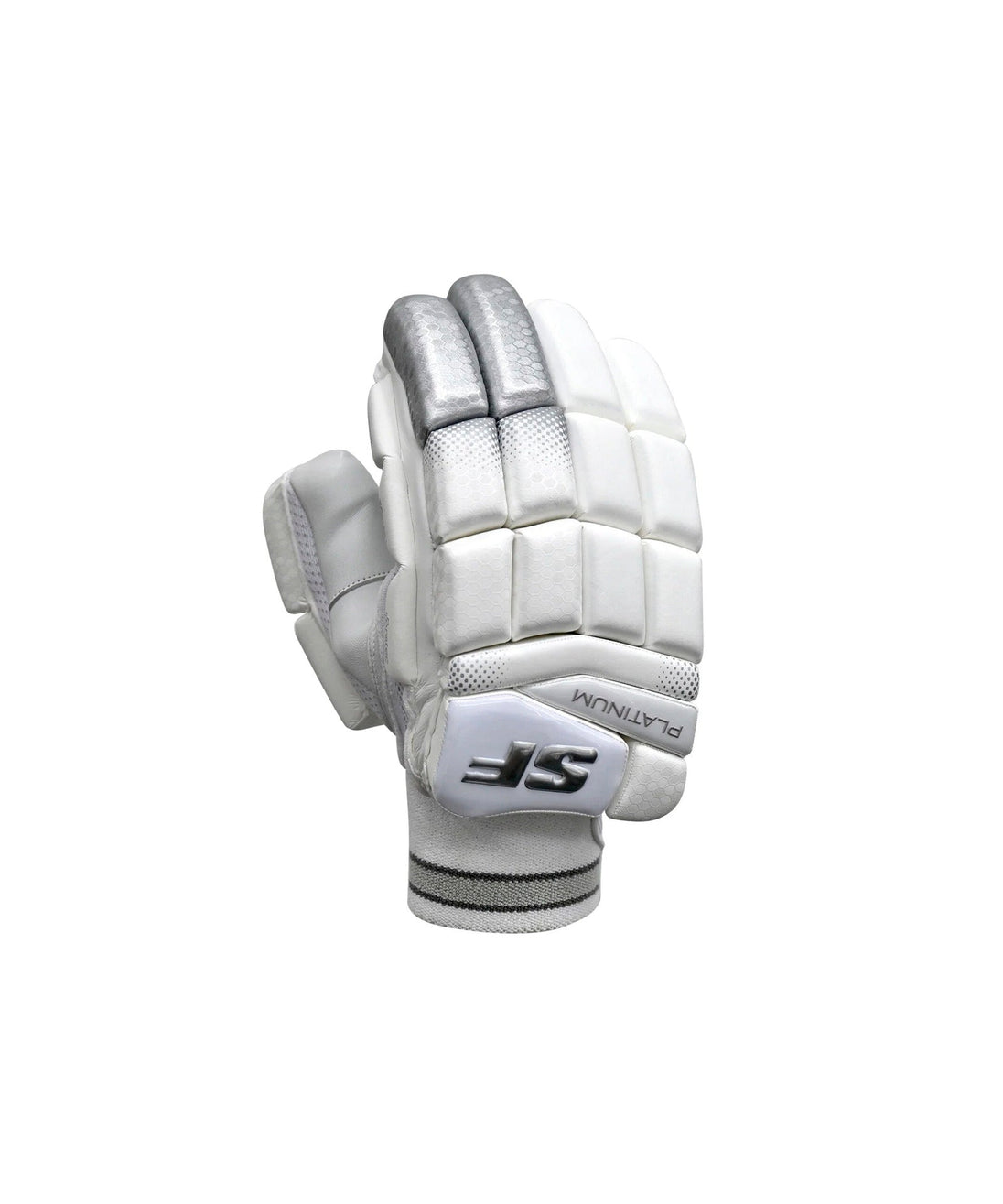 Stanford SF Platinum Batting Gloves, back view
