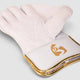 SG Hilite White Wicket Keeping Gloves, palm detail