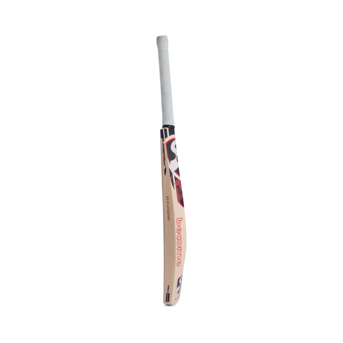SG KLR Legend English Willow Cricket Bat, back profile
