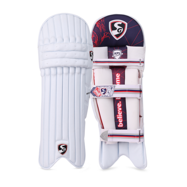 SG RP Lite 2.0 Batting Legguards, front view
