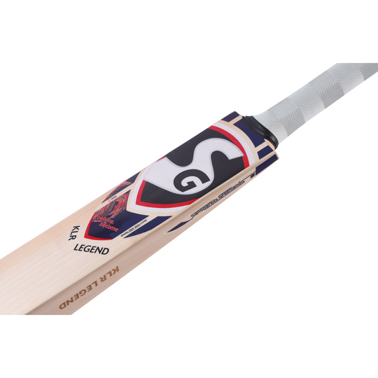 SG KLR Legend English Willow Cricket Bat, front face