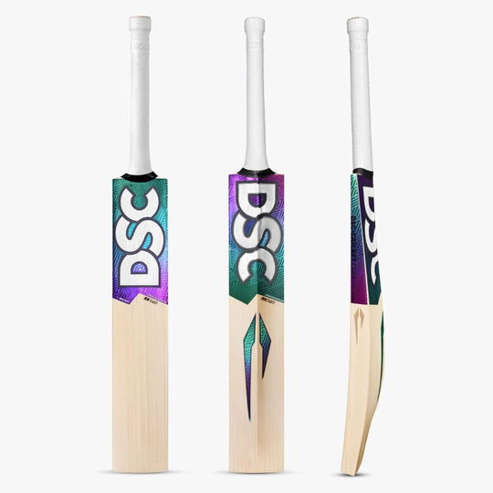DSC RS 040 English Willow Cricket Bat, back profile